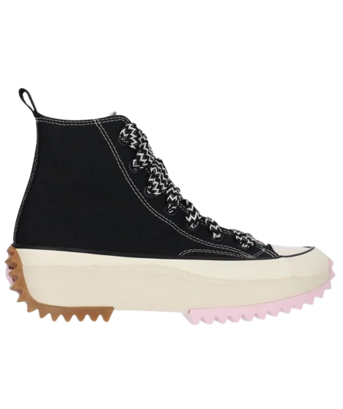 Converse Sneaker Ladies Run Star Hike Platform Black-Pink Foam